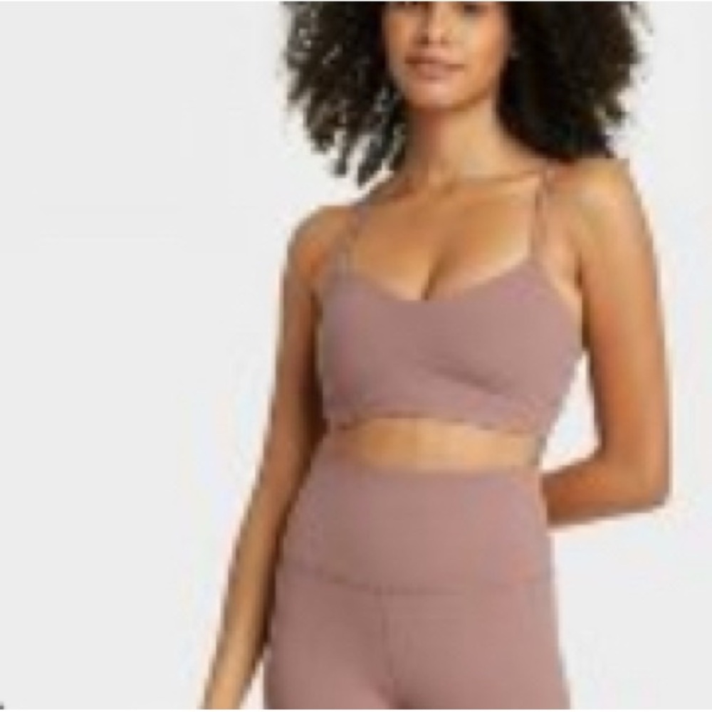 All In Motion light support rib triangle bra